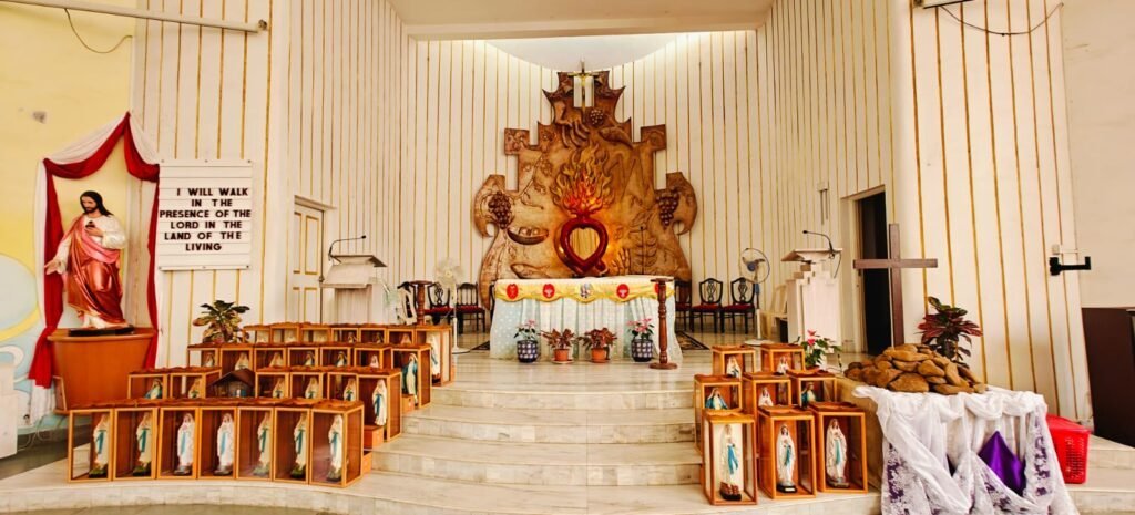 Prayer Session before Commencement of Visitation of Our Lady's Statue to the Communities -(14-9-2024)