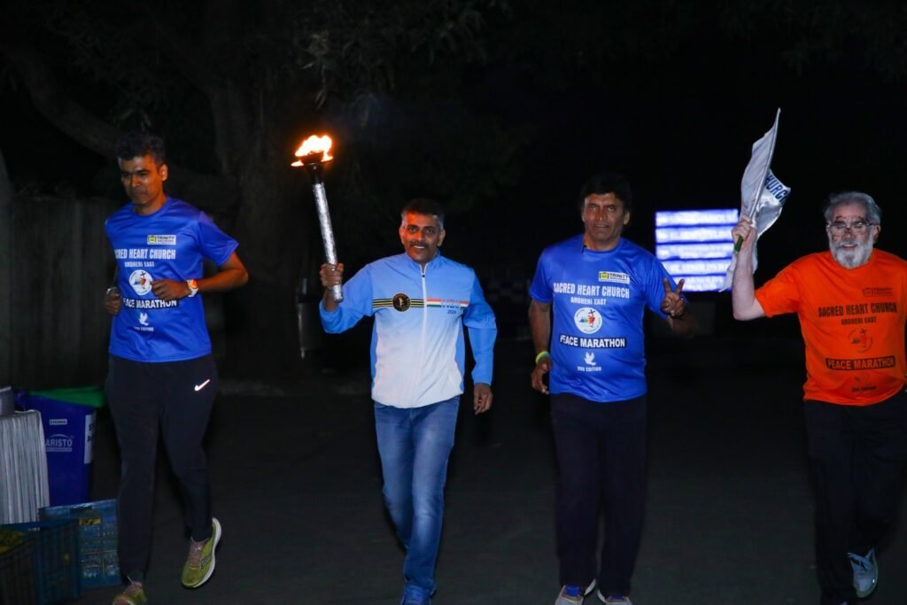 Glimpses of Sacred Heart Peace Marathon (16-2-2025) Hearts on Fire, Feet on the Move.