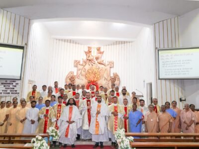 Visit of Fr. Anselmo Ricardo Ribeiro SVD, the Superior General of the Society of the Divine Word (SVD) – 7.00 pm Eucharistic Celebration (12-02-2026)